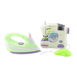 ست اسباب بازی چرخ خیاطی و اتو مدل mini appliannce set -اسباب بازی